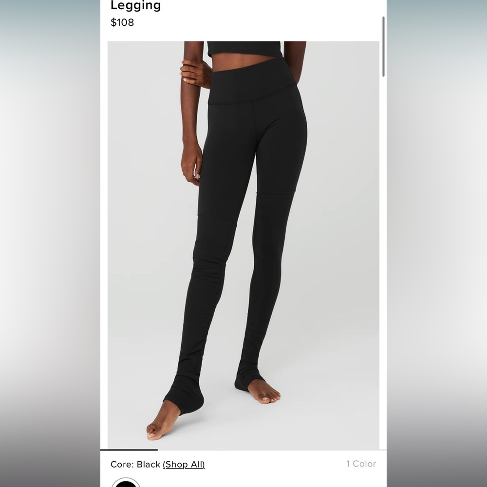 Alo ribbed leggings